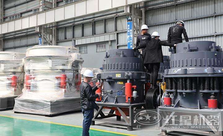 全液壓圓錐破碎機，液壓過載保護裝置，自動調(diào)節(jié)出料粒度