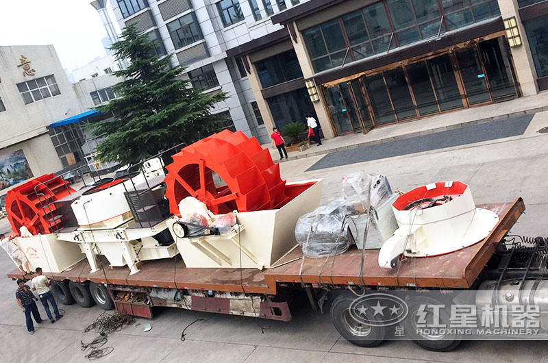 全套機(jī)制砂洗沙設(shè)備現(xiàn)貨，專車運(yùn)輸并免費(fèi)安裝