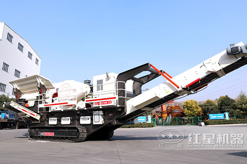 履帶式車載鄂破機(jī)，時(shí)產(chǎn)50噸現(xiàn)貨